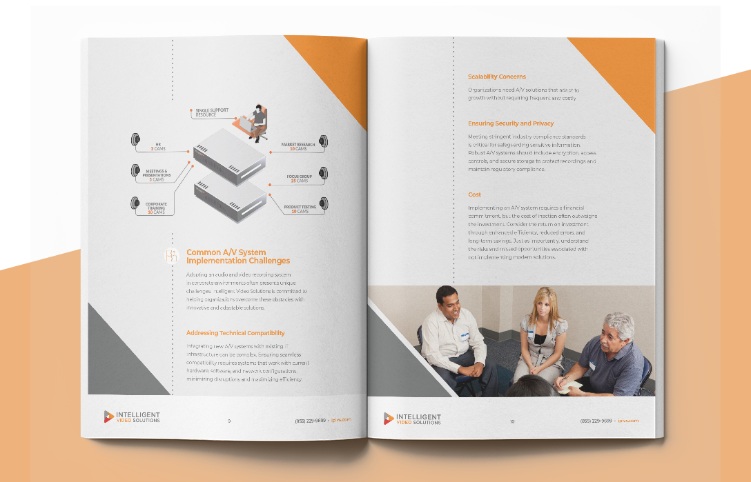 Corporate Guide Mockup