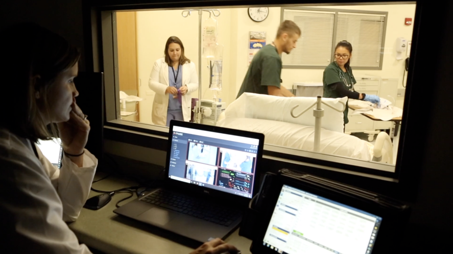 Video recording in a clinical environment