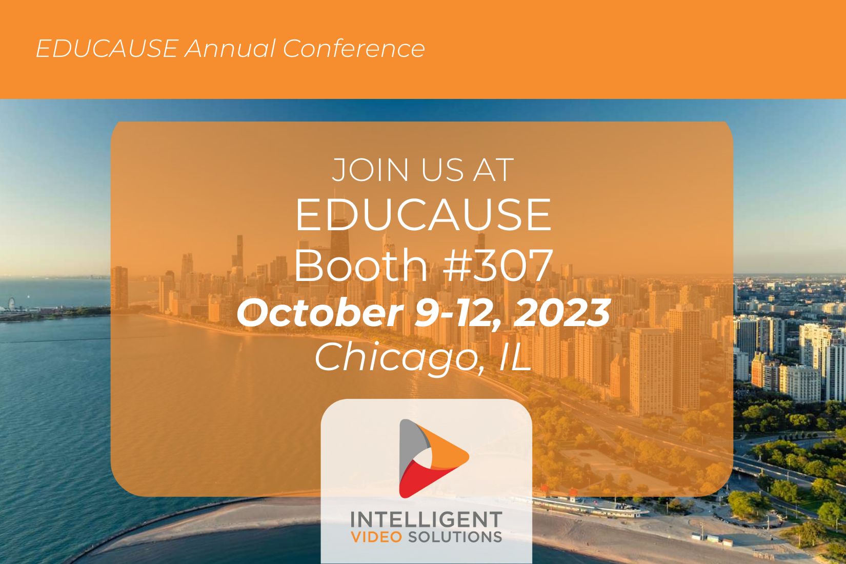 IVS Booth #307 Educause 2023 Chicago IL