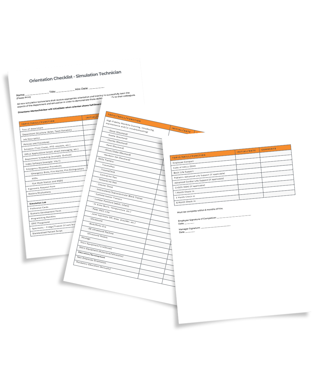 Orientation Checklist image-1