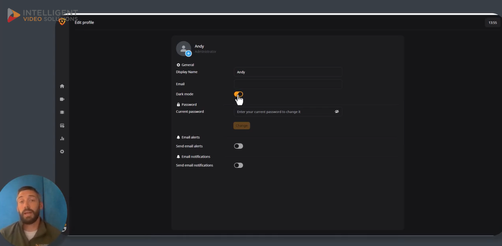 dark mode