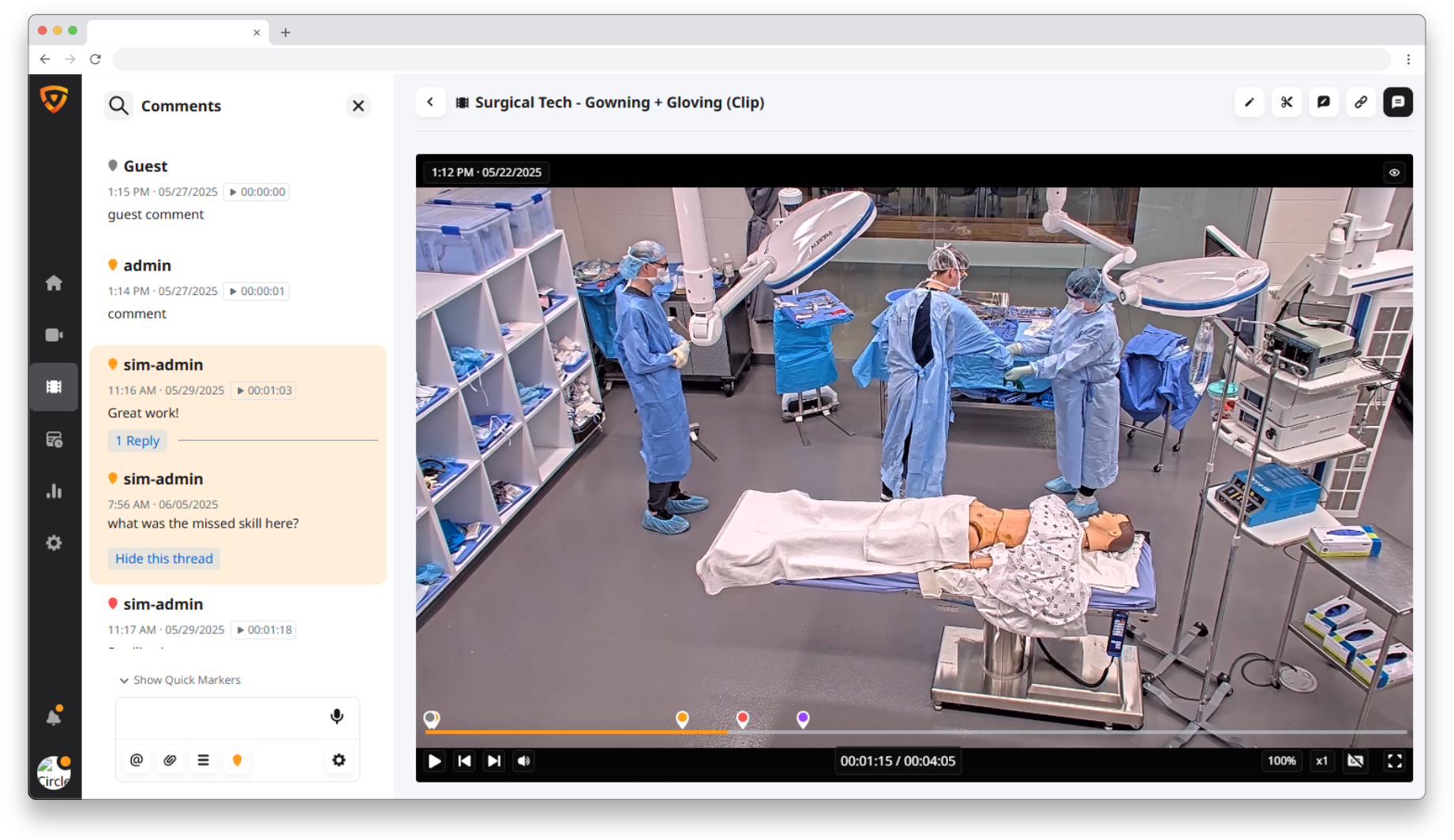 valt comments medical desktop